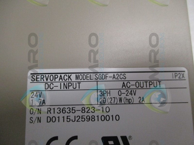YASKAWA SGDF-A2CS SERVO DRIVE  NSMP