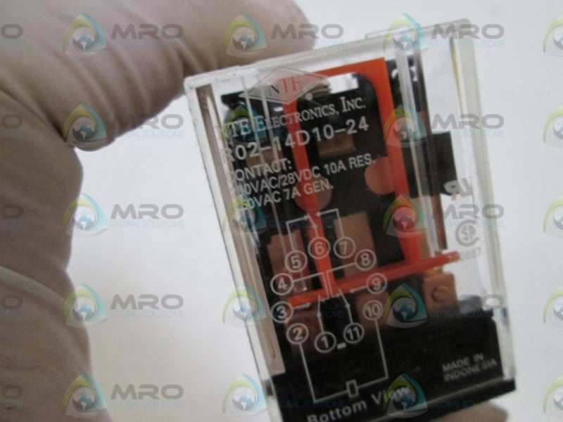NTE POWER RELAY R02-14D10-24 NSMP