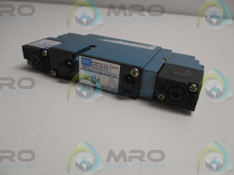 MAC 92B-BAB-000-DM-DDAP1DH SOLENOID VALVE  UNMP
