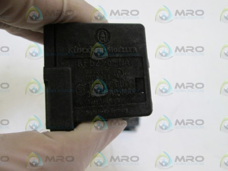 LOT OF 3 KLOCKNER MOELLER CONTACT BLOCK KFB2-C-NA  UNMP