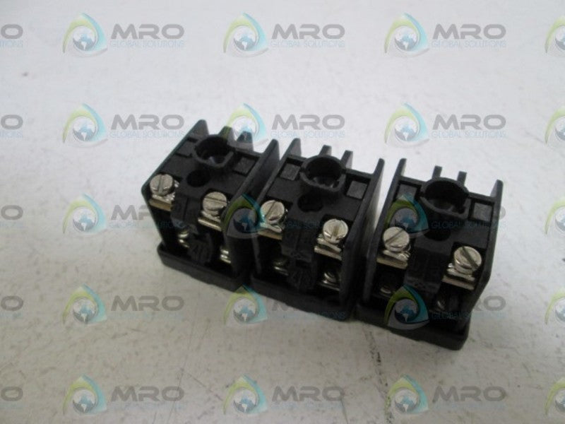 LOT OF 3 KLOCKNER MOELLER CONTACT BLOCK KFB2-C-NA  UNMP