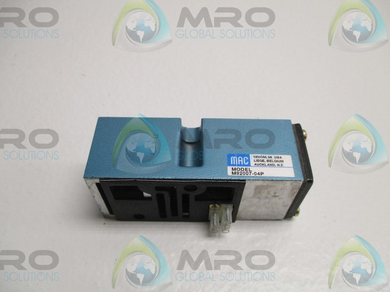 MAC M92007-04P SOLENOID BASE  NSMP