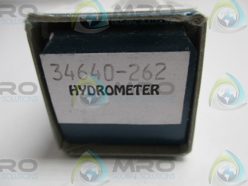 VWR 34640-262 GRAVITY HYDROMETER 1.000/1.225  NSMP