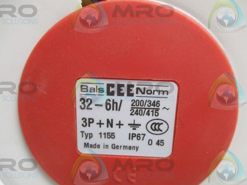 BALSCEENORM 1155 WALL MOUNTING SOCKET OUTLET  NSNP