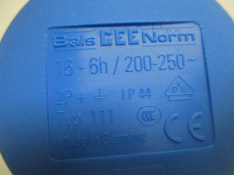 BALSCEENORM 111 WALL MOUNTING SOCKET OUTLET  NSNP