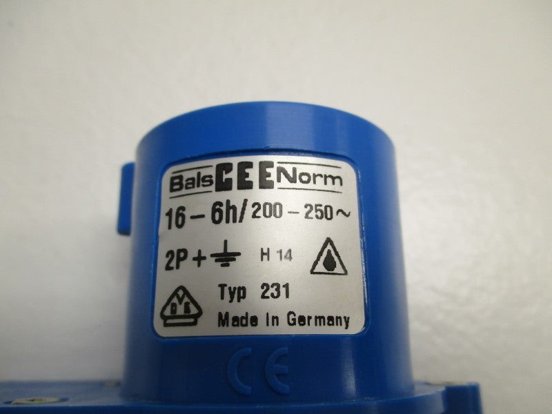 BALSCEENORM 231 ANGLED PLUG  NSNP