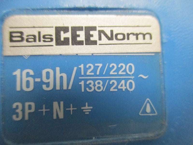 BALSCEENORM 16-9h/127/220/138/240 WALL MOUTING SOCKET OUTLET  NSNP