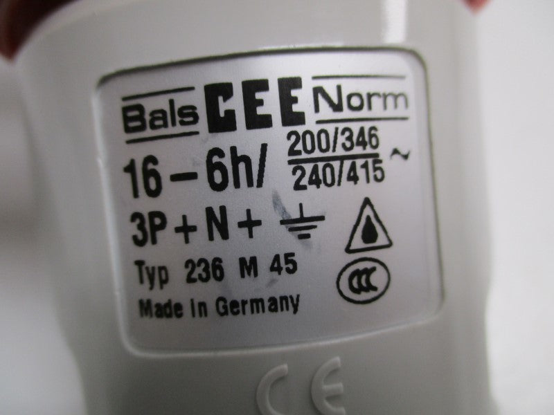 BALSCEENORM 236M45 PLUG  NSNP