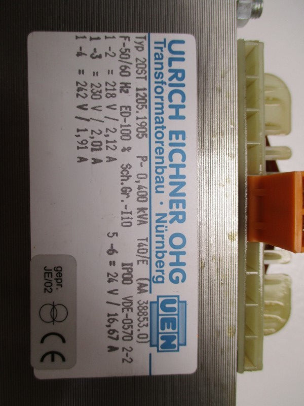 ULRICH EICHNER 20ST1205.1905 TRANSFORMER  NSNP