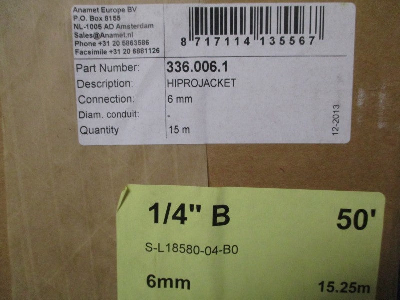 ANAMET 336.006.1 HIPROJACKET 50'  NSMP