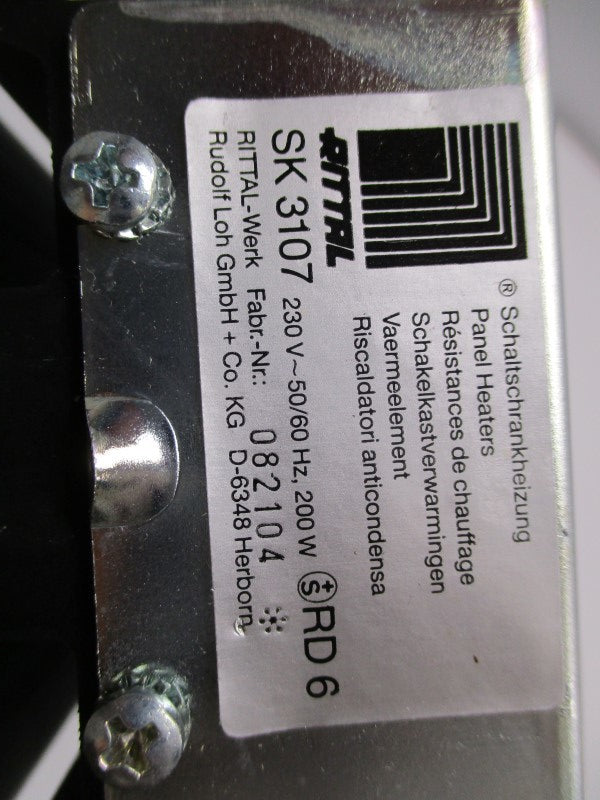 RITTAL SK3107 PANEL HEATERS 200W  UNMP