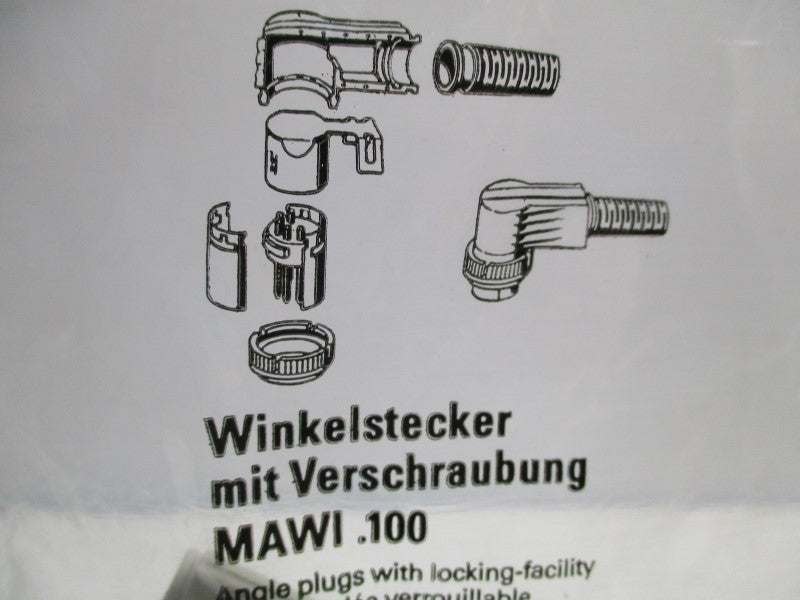 HIRSCHMANN MAWI.100 CABLE PLUG  NSMP