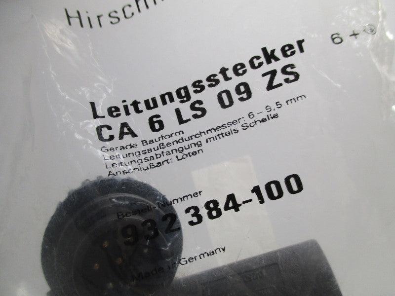 HIRSCHMANN 932384-100 CABLE PLUG KIT  NSMP