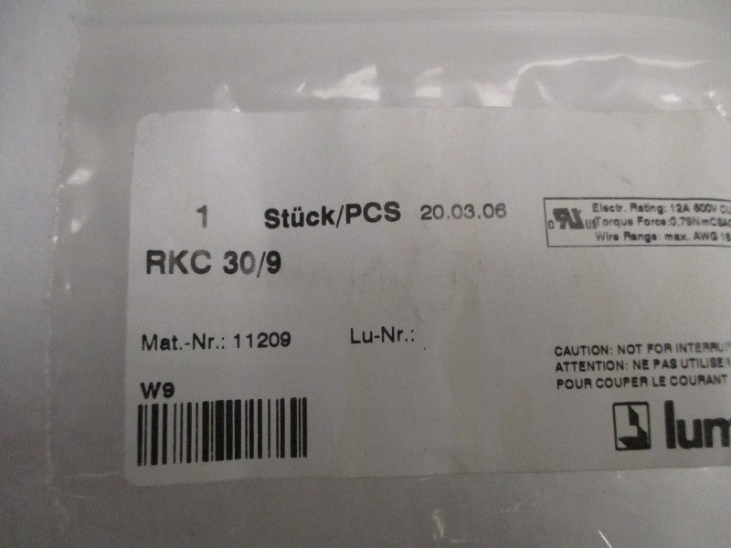 LUMBERG RKC30/9 CONNECTOR  NSMP