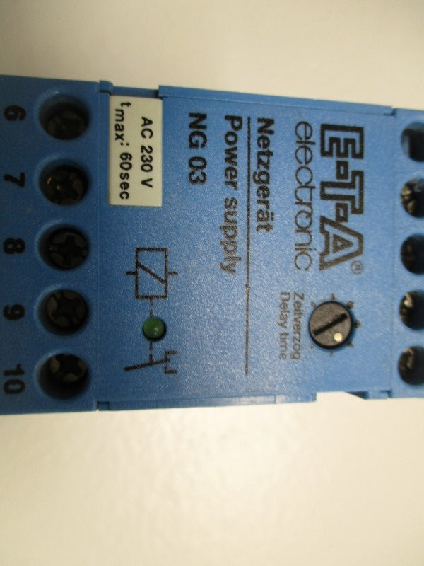 E-T-A NG03 POWER SUPPLY  NSNP