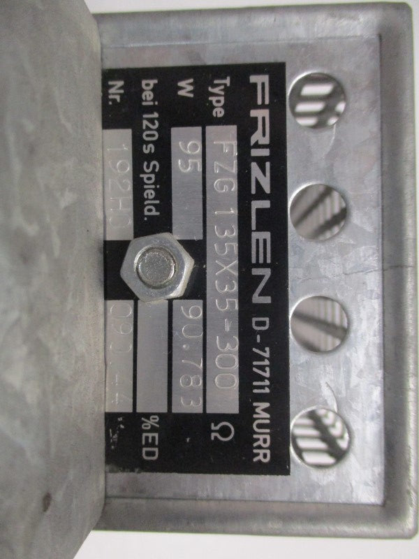 FRIZLEN FZG135X35-300 POWER RESISTOR 300OHMS  NSNP