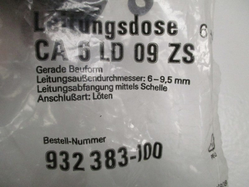 HIRSCHMANN 932383-100 CONNECTOR  NSMP