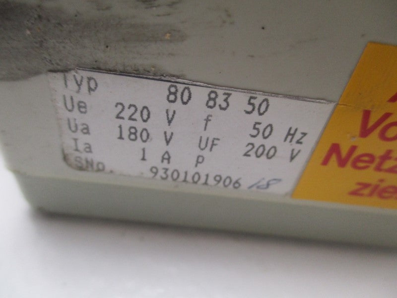 ROSSMANITH ROTHY 808350 80835 FREQUENCY CONVERTER  NSNP