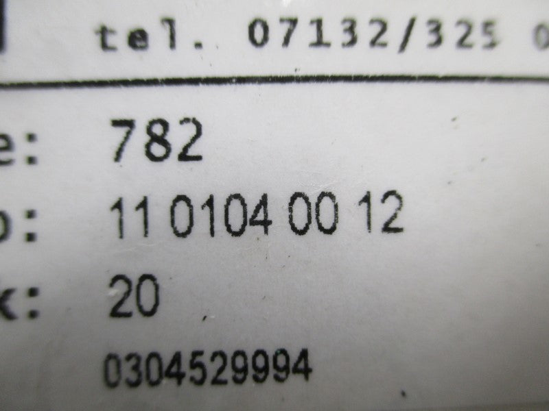 BINDER 1101040012 TERMINAL SOCKET  NSNP