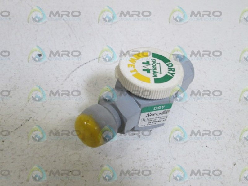 SPORLAN MOISTURE LIQUID INDICATOR SA-14FM NSNP