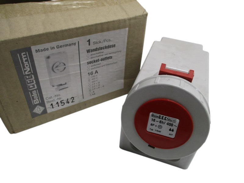 BALSCEENORM 11542 WALL MOUNTING SOCKET OUTLET  NSMP