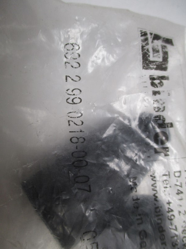 BINDER 6922990218-00-07 CIRCULAR CONNECTOR  NSMP