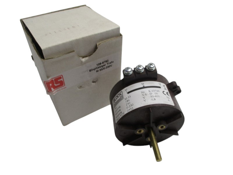 BLOCK TYPE M33 ELECTRIC MOTOR 184 230V  NSMP