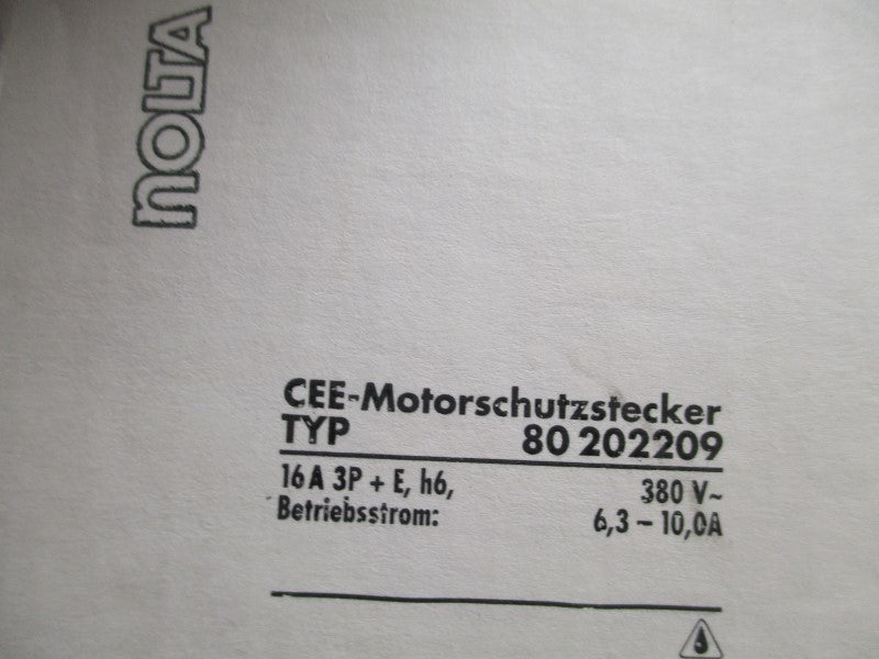 NOLTA 80202209 SKID PLUG  NSMP