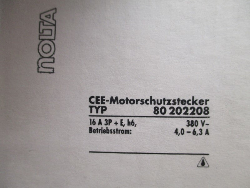 NOLTA 80202208 SKID PLUG  NSMP