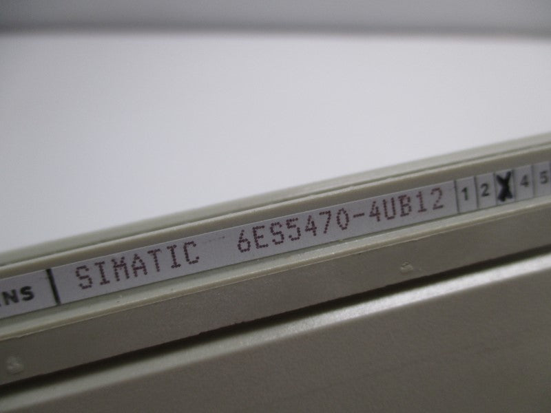 SIEMENS SIMATIC S5 6ES5470-4UB12 OUTPUT MODULE (REPAIRED)  UNMP