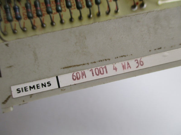 SIEMENS 6DM1001-4WA36 CONTROL BOARD  UNMP