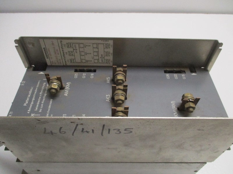 SIEMENS 6QG1331-3AK51 THYRISTORS MODULE  UNMP