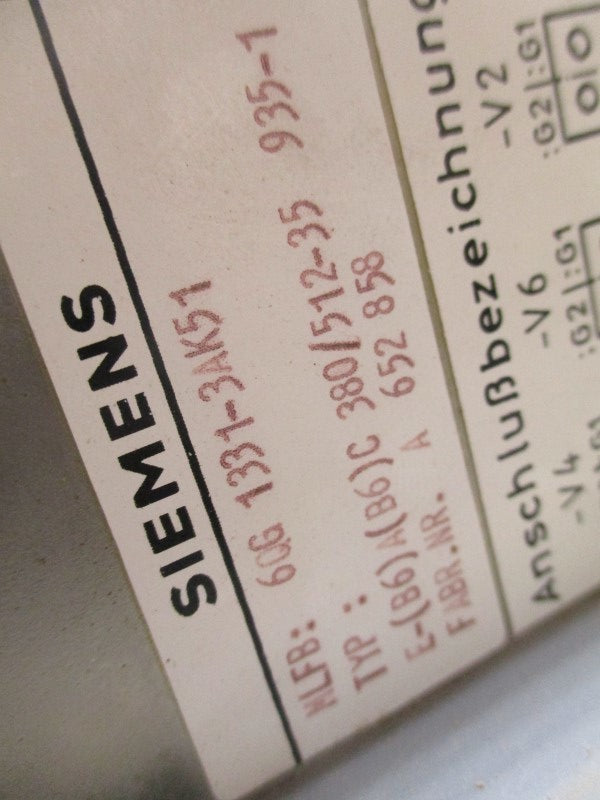 SIEMENS 6QG1331-3AK51 THYRISTORS MODULE  UNMP