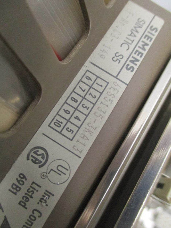 SIEMENS 6ES5135-3KA13/6ES5955-3LF12 (AS PICTURED) UNMP