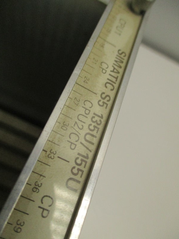SIEMENS SIMATIC S5 6ES5188-3UA12 21-SLOT RACK UNIT (AS PICTURED)  UNMP
