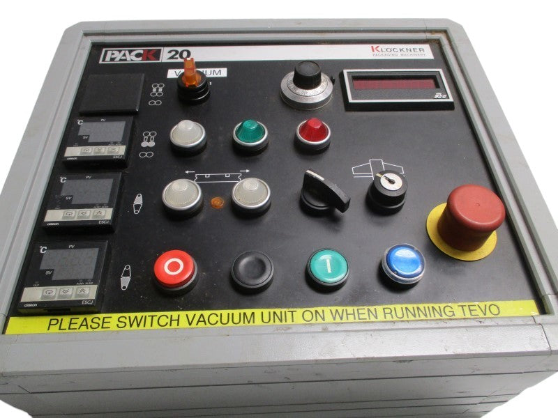 PACKAGING MACHINERY PACK20 VACUUM SWITCH UNIT (AS PICTURED)  UNMP