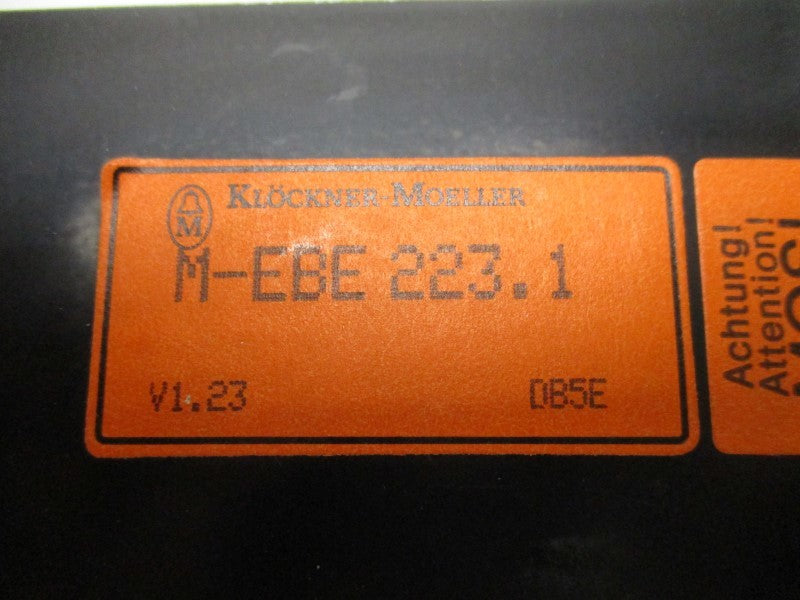 KLOCKNER MOELLER M-EBE223.1 CONTROL PROCESS UNIT  UNMP