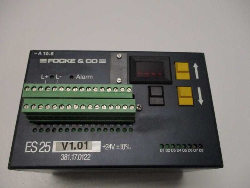 FOCKE 381.17.0122 ALARM SYSTEM MODULE  UNMP