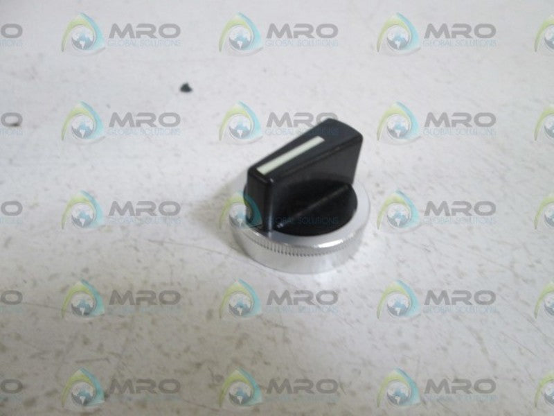 MICRO SWITCH SWITCH KNOB BLACK AND SLIVER PT SZ62 NSMP