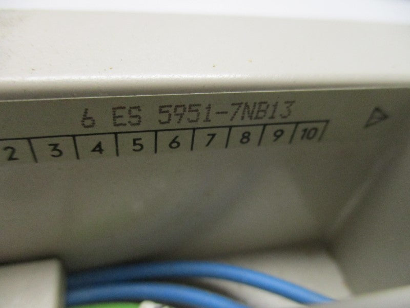 SIEMENS SIMATIC S5 6ES5951-7NB13 MODULAR POWER SUPPLY (NO BATTERY)  UNMP