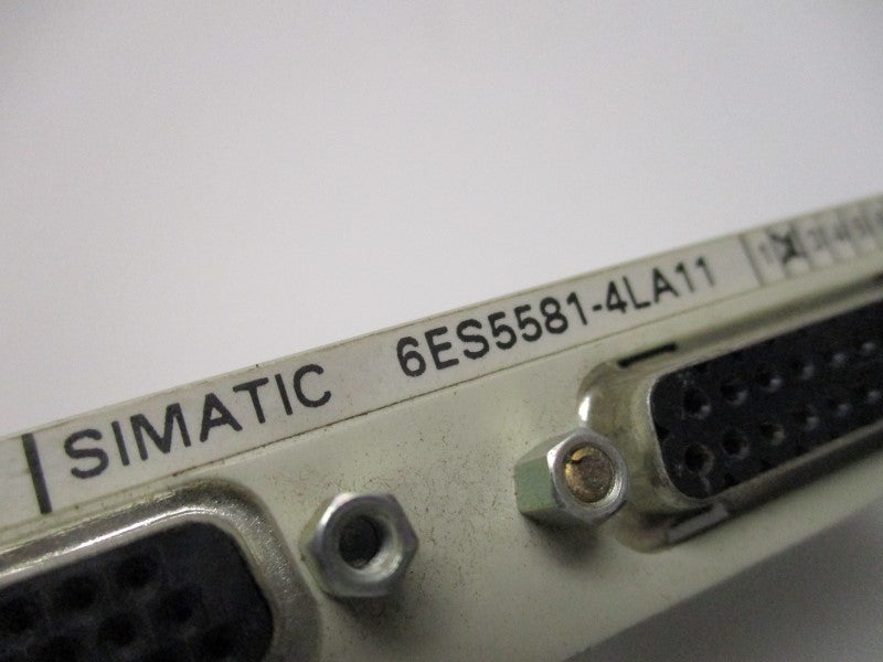 SIEMENS SIMATIC 6ES5581-4LA11  UNMP