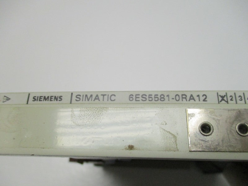 SIEMENS SIMATIC S5 6ES5581-0RA12 INTERFACE SUBMODULE  UNMP