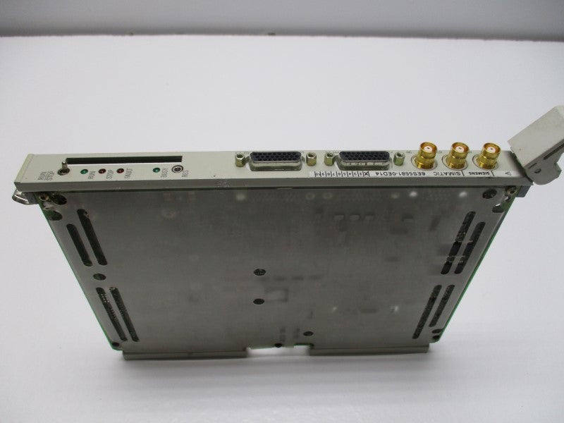 SIEMENS SIMATIC 6ES5581-0ED14 PROCESSOR MODULE  UNMP