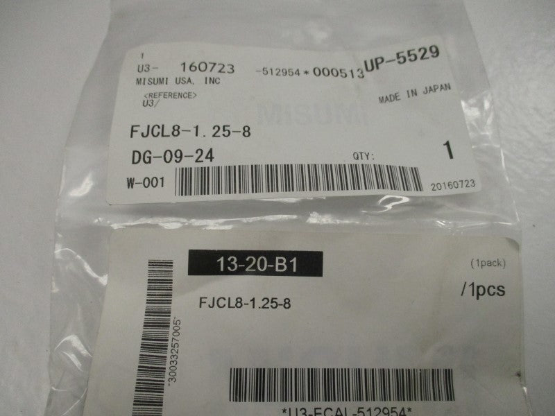 MISUMI FJCL8-1.25-8 FLOATING JOINT  NSMP