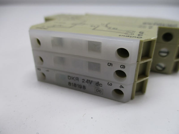 WEIDMULLER DKR24V 818198 RELAY  NSNP
