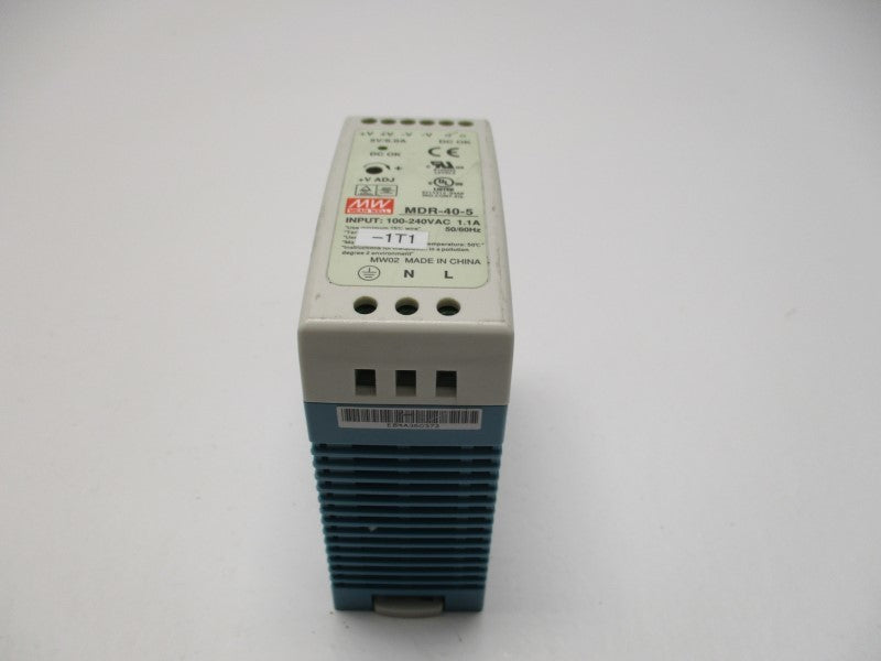 MEAN WELL MDR-40-5 DIN RAIL POWER SUPPLY  UNMP