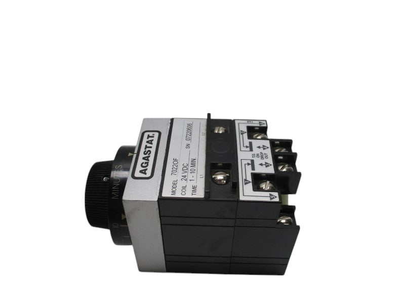 AGASTAT 7022OF TIME DELAY RELAY 1-10MIN. 24VDC  NSNP