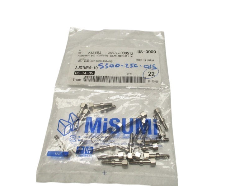 MISUMI AJSTMR4-10 ADJUSTING BOLTS (PKG OF 22)  NSMP