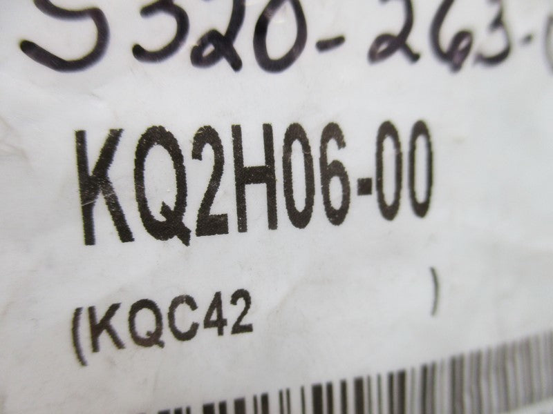 SMC KQ2H06-00 UNION FITTING  NSNP
