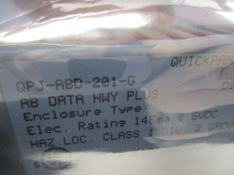 TOTAL CONTROL QPJ-ABD-201-G AB DATA HWY PLUS  NSNP